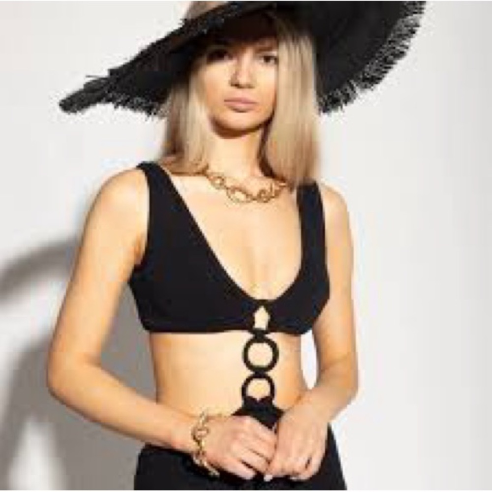 Chic Cult Gaia Fringe Soray Visor Sun Hat